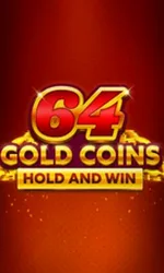 64 Gold Coins Hold and Win